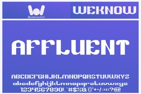 Affluent: The Modern Typeface for Luxury Brands