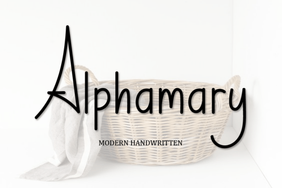 Alphamary: The Handwritten Script for Authentic Branding