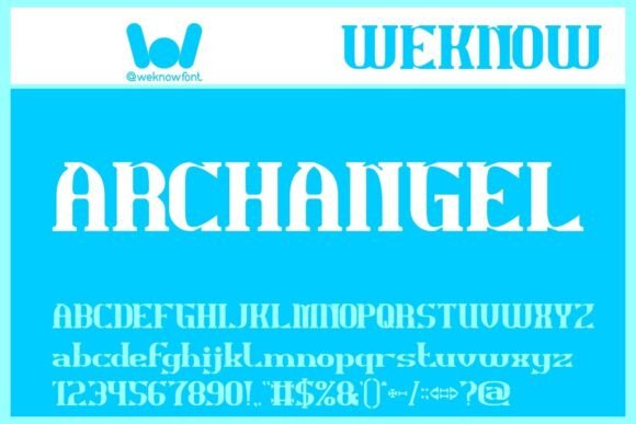 Archangel: Unleashing a Timeless Serif Fusion in Your Designs
