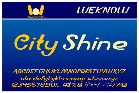 City Shine: The Modern Script for Bold Branding