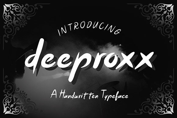 Deeproxx: A Handwritten Font That Feels Like a Conversation
