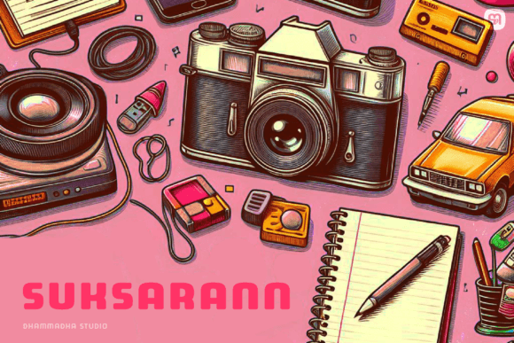 Discovering Suksarann: A Typeface with Dynamic Presence