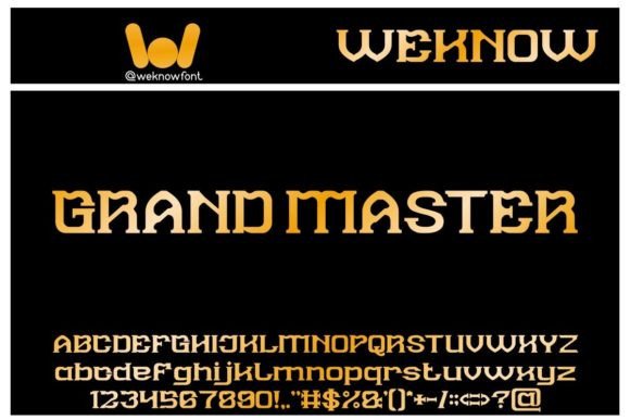 Grand Master: A Vintage Slab Serif for Timeless Branding