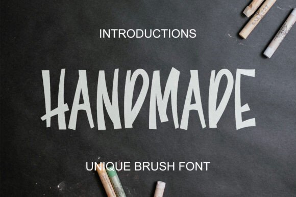 Handmade: A Bold Typeface for Impactful Design