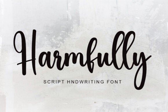 Harmfully: A Bold Typeface for High-Impact Design