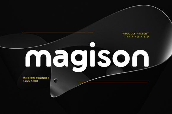 Magison: A Modern Typeface for Tech and Beyond