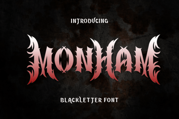 Monham: Unleashing Aggressive Typography for Bold Projects