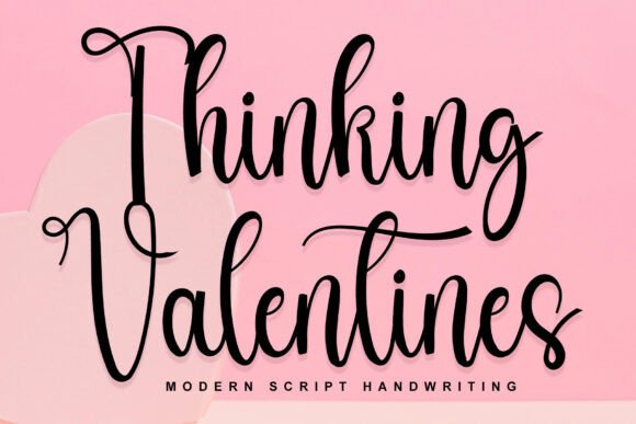 Thinking Valentines: A Typeface for Bold Visual Impact