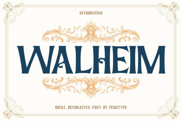 Walheim: A Typeface for Epic Storytelling
